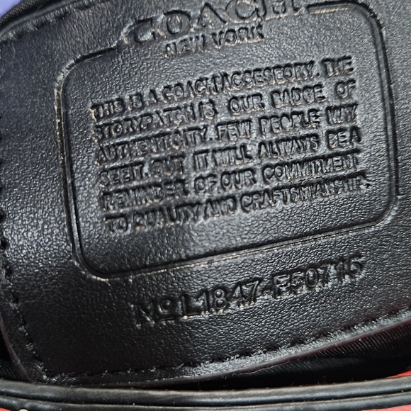 Coach Red Leather Crossbody With Coach Box! NWOT - Picture 11 of 16